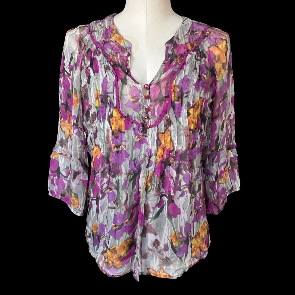 Ya da silk blouse XS